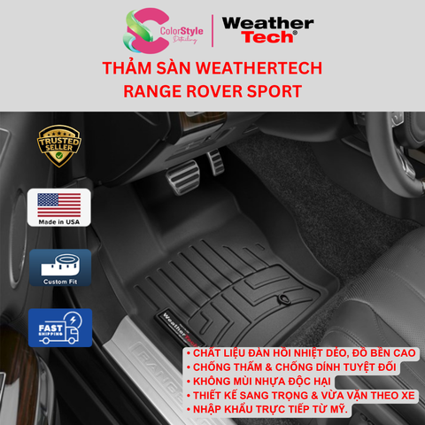  Thảm sàn WeatherTech Range Rover Sport 