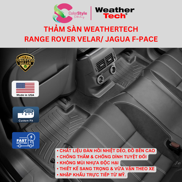  Thảm sàn WeatherTech Range Rover Velar 