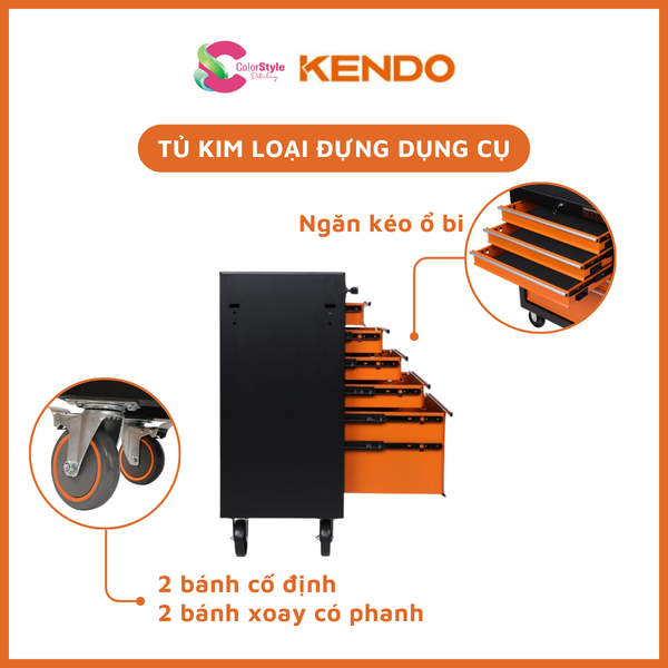  Tủ đựng dụng cụ Kendo bằng kim loại nhiều ngăn kéo 