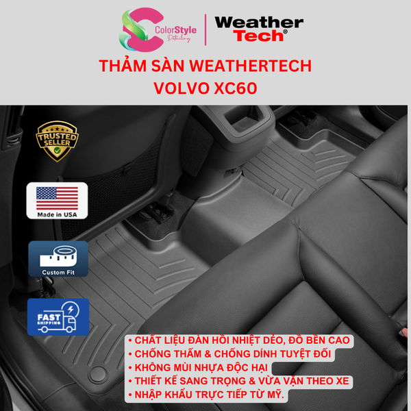  Thảm sàn WeatherTech Volvo XC60 