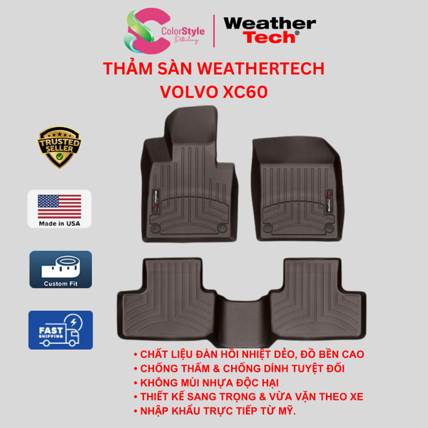  Thảm sàn WeatherTech Volvo XC60 