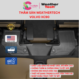  Thảm sàn WeatherTech Volvo XC90 (7 Chỗ) 