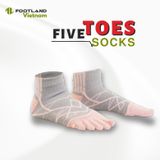  FIVE TOES SOCKS GREY/PINK 