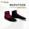  MARATHON SOCKS BLACK/RED 