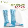 TRIATHLON AQ SOCKS BLUE/WHITE