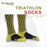  TRIATHLON AQ SOCKS YELLOW/BLACK 