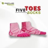  FIVE TOES SOCKS PINK 