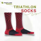  TRIATHLON AQ SOCKS RED/BLACK 
