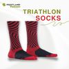 TRIATHLON AQ SOCKS RED/BLACK