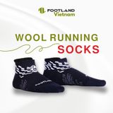  WOOL RUNNING SOCKS BLACK 