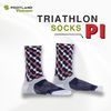 TRIATHLON PI SOCKS NAVY/WHITE
