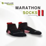  MARATHON II SOCKS BLACK/RED 
