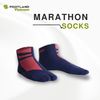 MARATHON SOCKS NAVY/RED