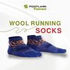 WOOL RUNNING SOCKS BLUE