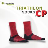  TRIATHLON CP SOCKS RED/BLACK 