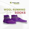 WOOL RUNNING SOCKS PURPLE