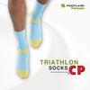  TRIATHLON CP SOCKS BLUE/YELLOW 