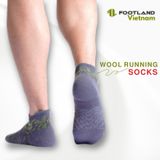  WOOL RUNNING SOCKS GREY 