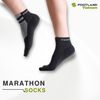  MARATHON SOCKS BLACK/GREY 
