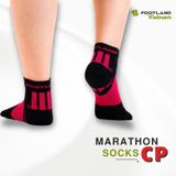  MARATHON CP SOCKS BLACK/RED 