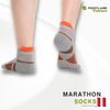  MARATHON II SOCKS GREY/ORANGE 