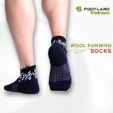  WOOL RUNNING SOCKS BLACK 