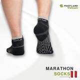  MARATHON II SOCKS BLACK/GREY 