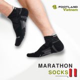  MARATHON II SOCKS BLACK/GREY 