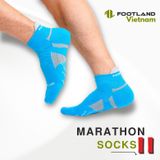  MARATHON II SOCKS BLUE/GREY 