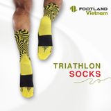  TRIATHLON AQ SOCKS YELLOW/BLACK 