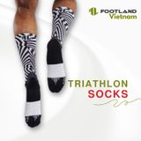  TRIATHLON AQ SOCKS BLACK/WHITE 