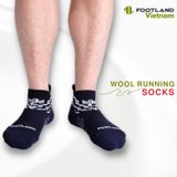  WOOL RUNNING SOCKS BLACK 
