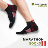  MARATHON II SOCKS BLACK/RED 