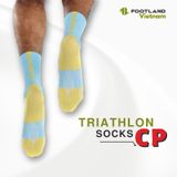  TRIATHLON CP SOCKS BLUE/YELLOW 