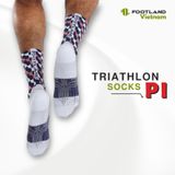  TRIATHLON PI SOCKS NAVY/WHITE 