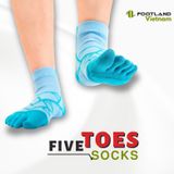  FIVE TOES SOCKS BLUE 