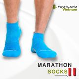  MARATHON II SOCKS BLUE/GREY 