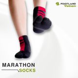  MARATHON SOCKS BLACK/RED 