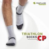  TRIATHLON CP SOCKS GREY/BLACK 