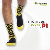  TRIATHLON PI SOCKS YELLOW/BLACK 