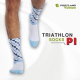  TRIATHLON PI SOCKS BLUE/WHITE 