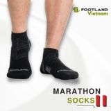 MARATHON II SOCKS BLACK/GREY 