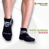  WOOL RUNNING SOCKS BLACK 