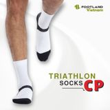  TRIATHLON CP SOCKS WHITE/BLACK 