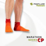 MARATHON CP SOCKS RED/ORANGE 