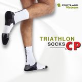  TRIATHLON CP SOCKS WHITE/BLACK 