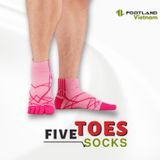  FIVE TOES SOCKS PINK 