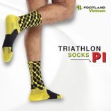  TRIATHLON PI SOCKS YELLOW/BLACK 