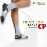  TRIATHLON CP SOCKS GREY/BLACK 