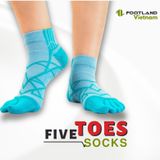 FIVE TOES SOCKS BLUE 